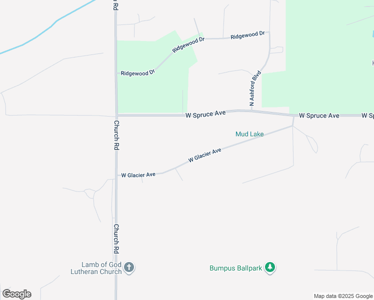 map of restaurants, bars, coffee shops, grocery stores, and more near 2151 West Glacier Avenue in Wasilla