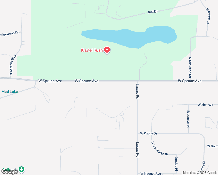 map of restaurants, bars, coffee shops, grocery stores, and more near 1350 West Spruce Avenue in Wasilla