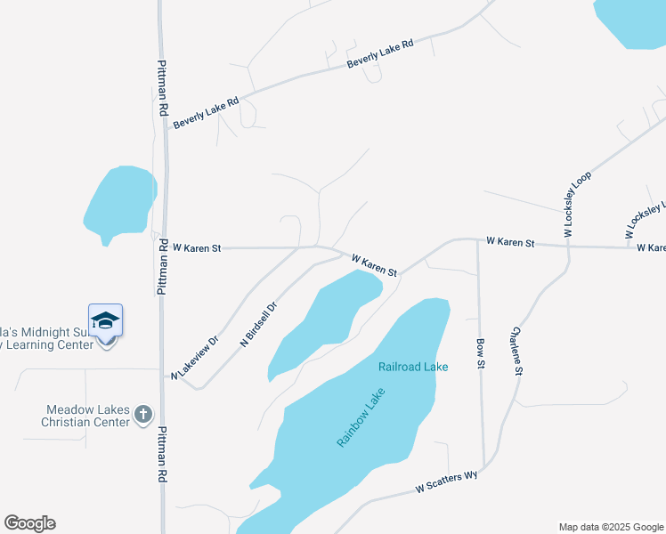 map of restaurants, bars, coffee shops, grocery stores, and more near 1851 North Birdsell Drive in Wasilla