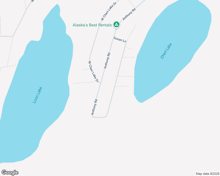 map of restaurants, bars, coffee shops, grocery stores, and more near 2009 Anthony Road in Wasilla