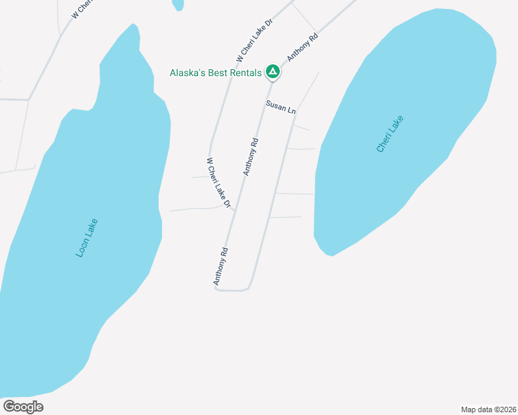 map of restaurants, bars, coffee shops, grocery stores, and more near 2009 Anthony Road in Wasilla