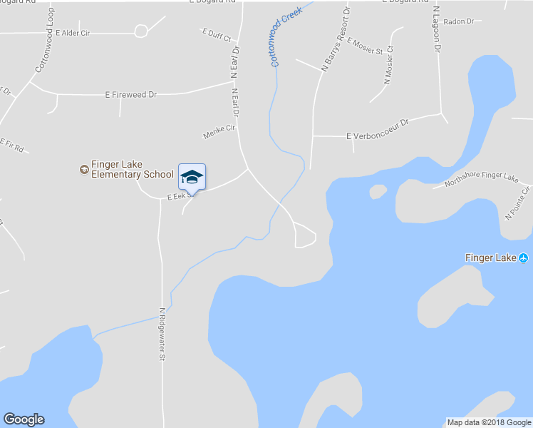 map of restaurants, bars, coffee shops, grocery stores, and more near 6140 East Eek Street in Wasilla