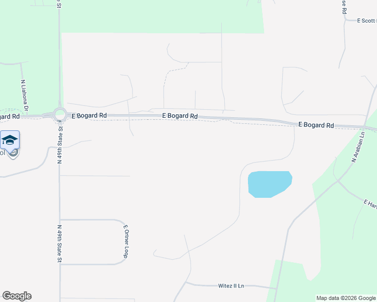 map of restaurants, bars, coffee shops, grocery stores, and more near 2500 Hassen Bey Drive in Palmer
