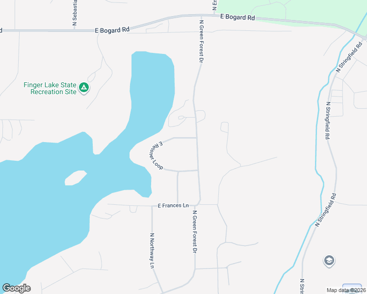 map of restaurants, bars, coffee shops, grocery stores, and more near 7540 East Reisner Loop in Palmer