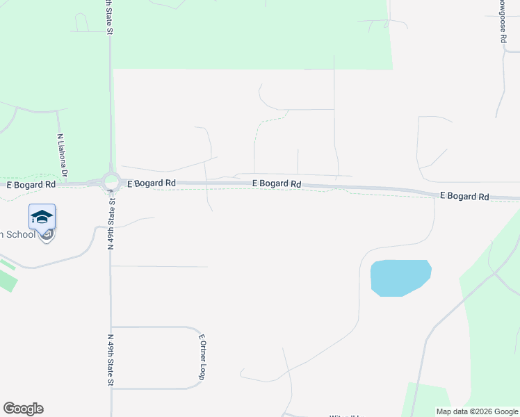map of restaurants, bars, coffee shops, grocery stores, and more near 2500 Hassen Bey Drive in Palmer