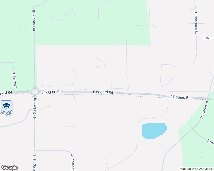map of restaurants, bars, coffee shops, grocery stores, and more near 2500 Hassen Bey Drive in Palmer