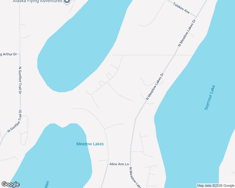 map of restaurants, bars, coffee shops, grocery stores, and more near 9060 Dawn Drive in Wasilla