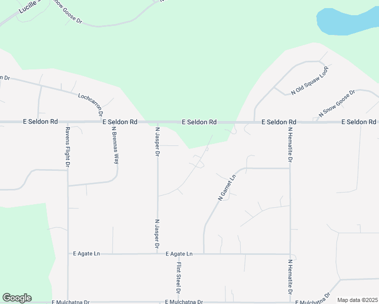 map of restaurants, bars, coffee shops, grocery stores, and more near 2850 North Quartz Circle in Wasilla