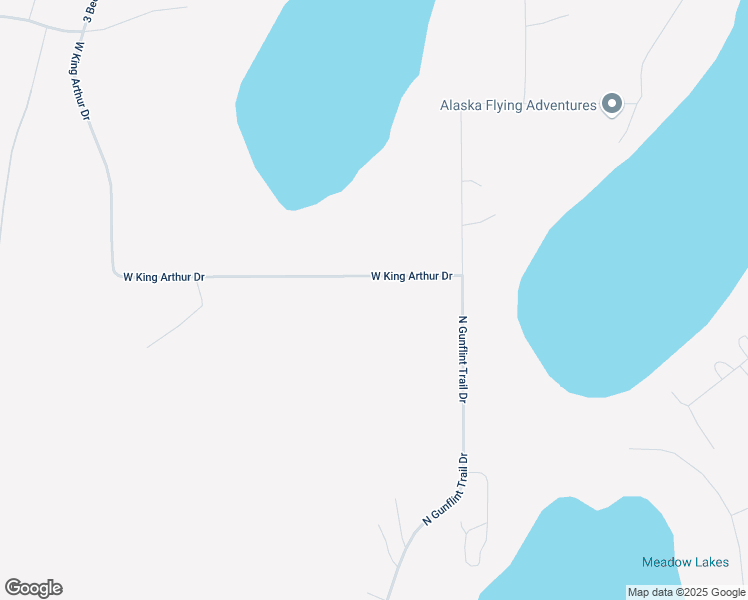 map of restaurants, bars, coffee shops, grocery stores, and more near 9803 West King Arthur Drive in Wasilla