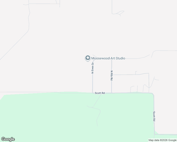 map of restaurants, bars, coffee shops, grocery stores, and more near 3200 North Eves Drive in Palmer