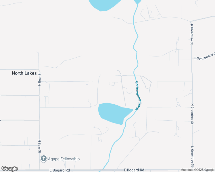 map of restaurants, bars, coffee shops, grocery stores, and more near 6360 East Pike Avenue in Wasilla