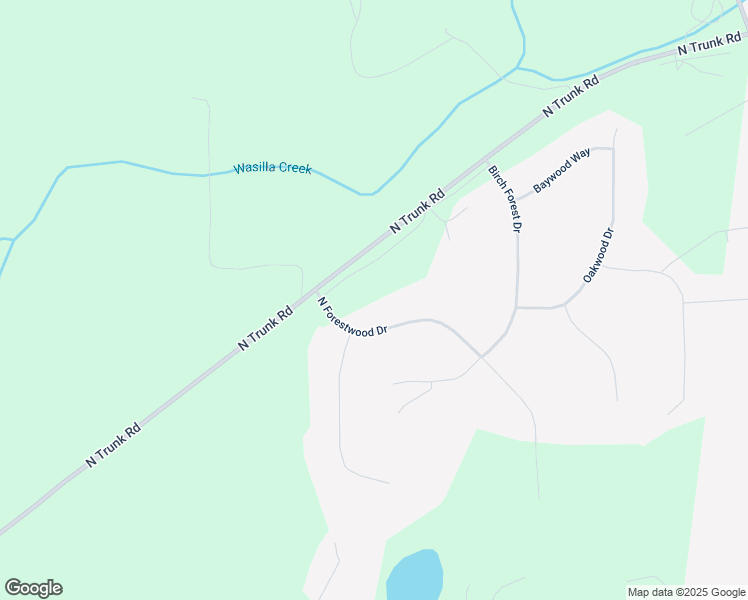 map of restaurants, bars, coffee shops, grocery stores, and more near 4241 Forest Wood Drive in Palmer