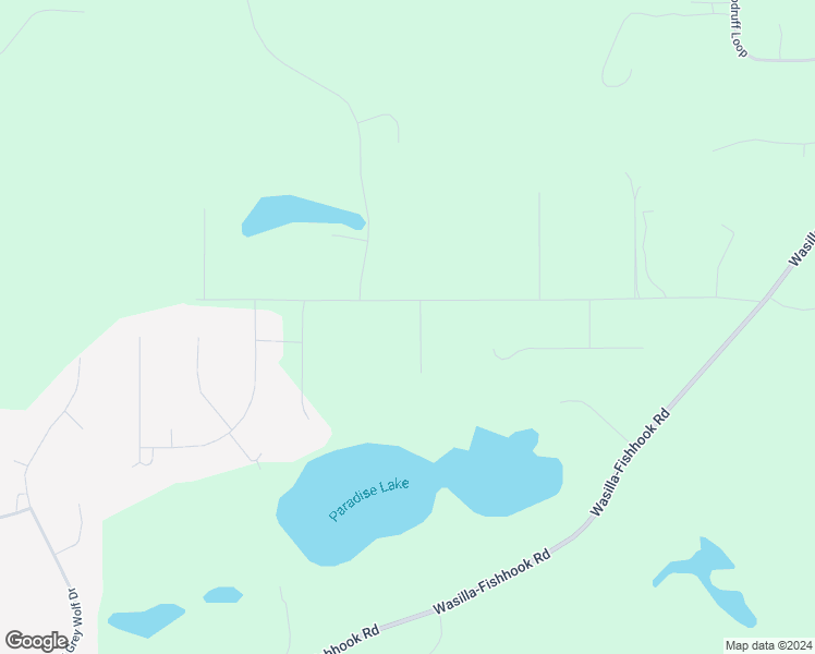 map of restaurants, bars, coffee shops, grocery stores, and more near 4100 Patrick Circle in Wasilla