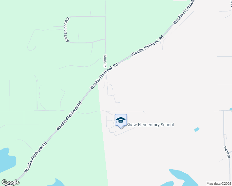map of restaurants, bars, coffee shops, grocery stores, and more near 4385 Wasilla-Fishhook Road in Palmer