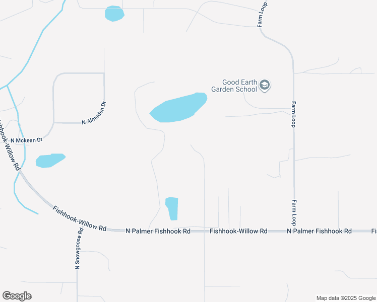 map of restaurants, bars, coffee shops, grocery stores, and more near 4450 North Pinnell Circle in Palmer