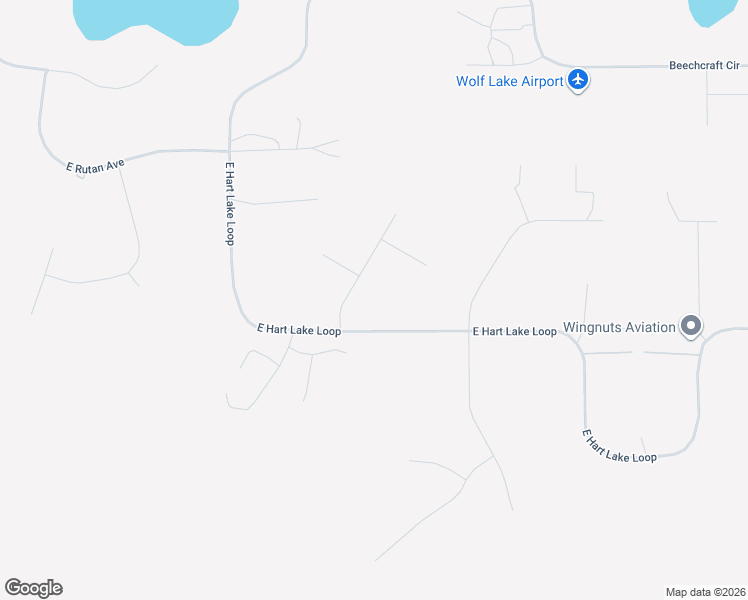 map of restaurants, bars, coffee shops, grocery stores, and more near 4877 North Flying Circus Circle in Wasilla