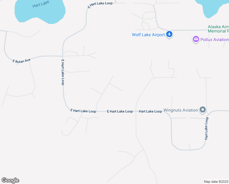 map of restaurants, bars, coffee shops, grocery stores, and more near 4905 North Flying Circus Circle in Wasilla
