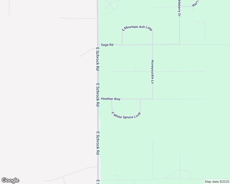 map of restaurants, bars, coffee shops, grocery stores, and more near Heather Way in Wasilla