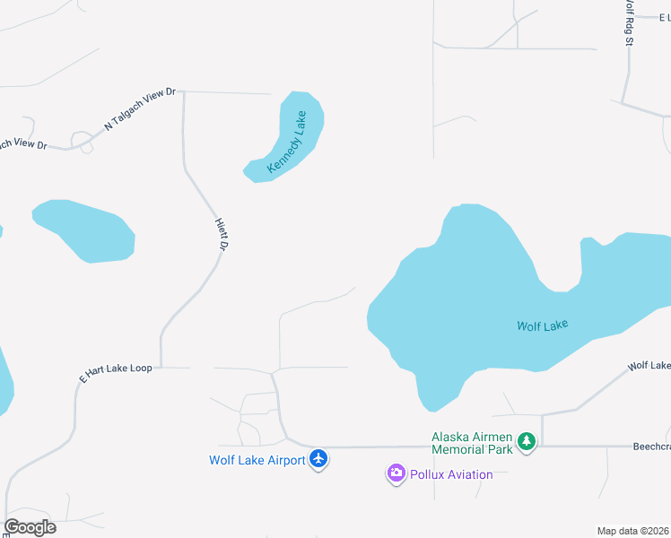 map of restaurants, bars, coffee shops, grocery stores, and more near 6231 East Mountain Goat Circle in Wasilla