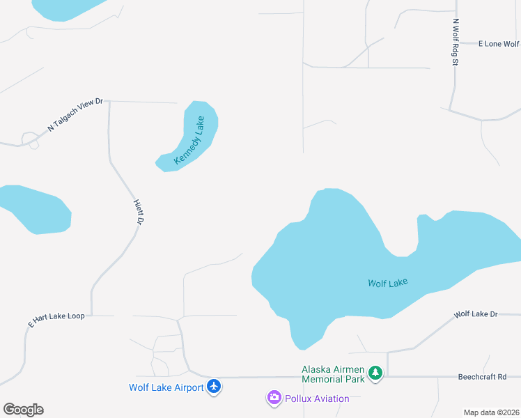 map of restaurants, bars, coffee shops, grocery stores, and more near 6231 East Mountain Goat Circle in Wasilla