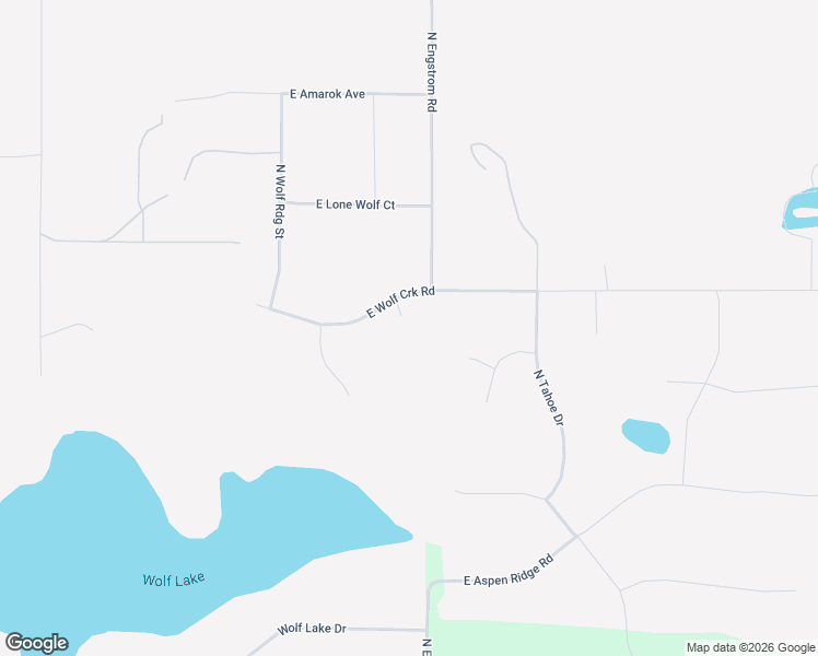 map of restaurants, bars, coffee shops, grocery stores, and more near 8893 East Wolf Creek Road in Palmer