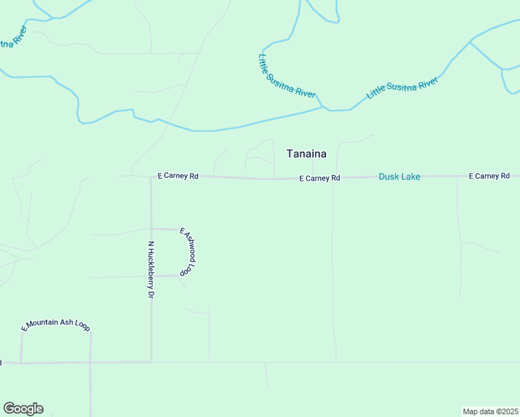 map of restaurants, bars, coffee shops, grocery stores, and more near 1100 East Carney Road in Wasilla