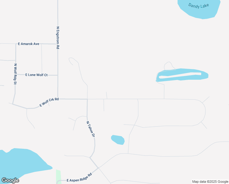map of restaurants, bars, coffee shops, grocery stores, and more near 8652 East Wolf Creek Road in Palmer