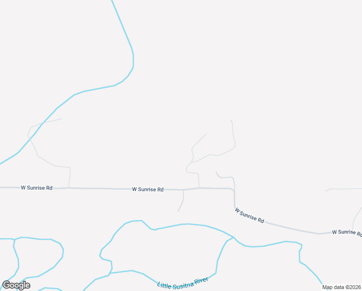 map of restaurants, bars, coffee shops, grocery stores, and more near 4203 West Sunrise Road in Wasilla