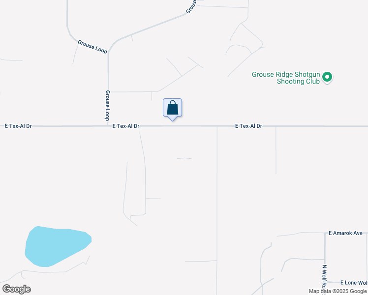 map of restaurants, bars, coffee shops, grocery stores, and more near 6494 East Tex-Al Drive in Wasilla