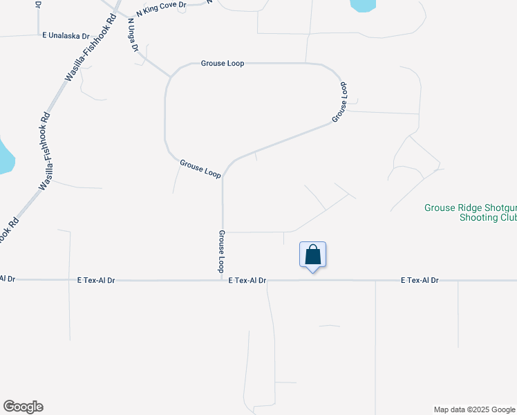 map of restaurants, bars, coffee shops, grocery stores, and more near 6293 East Ptarmigan Circle in Wasilla