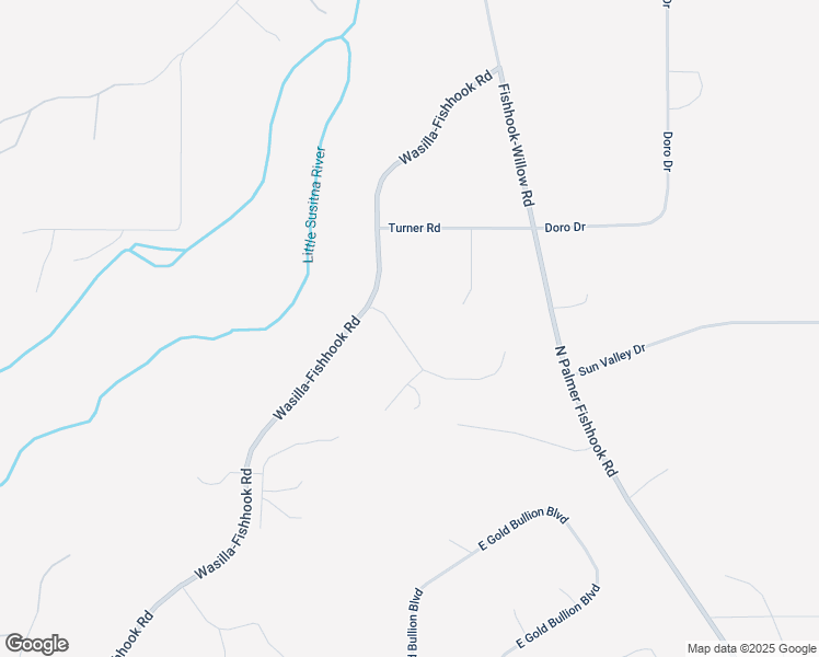 map of restaurants, bars, coffee shops, grocery stores, and more near 8071 East Snowy Pass Circle in Palmer