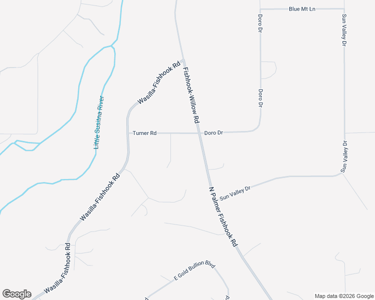 map of restaurants, bars, coffee shops, grocery stores, and more near 8238 Turner Road in Palmer