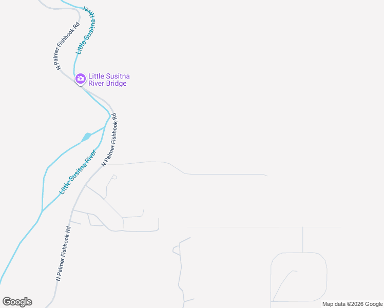 map of restaurants, bars, coffee shops, grocery stores, and more near 9025 East Santa Fe Circle in Palmer