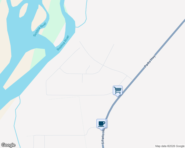 map of restaurants, bars, coffee shops, grocery stores, and more near East Fish On Drive in Willow