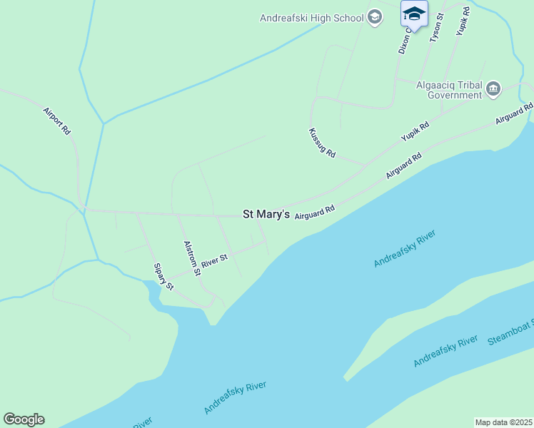 map of restaurants, bars, coffee shops, grocery stores, and more near in Saint Mary's