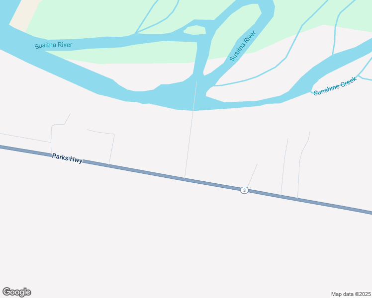 map of restaurants, bars, coffee shops, grocery stores, and more near 37393 Parks Highway in Talkeetna
