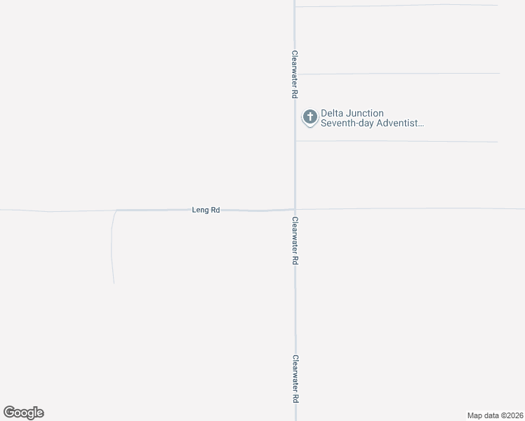 map of restaurants, bars, coffee shops, grocery stores, and more near 4282 Leng Road in Delta Junction