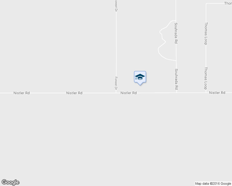 map of restaurants, bars, coffee shops, grocery stores, and more near Nistler Road in Delta Junction