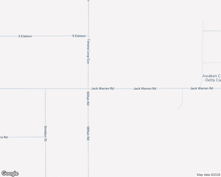 map of restaurants, bars, coffee shops, grocery stores, and more near 3998 Jack Warren Road in Delta Junction