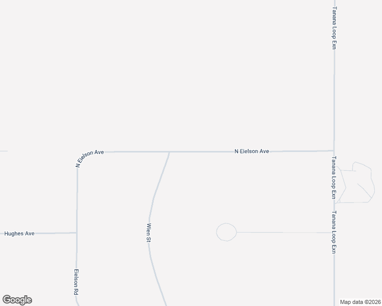 map of restaurants, bars, coffee shops, grocery stores, and more near 3333 North Eielson Avenue in Delta Junction
