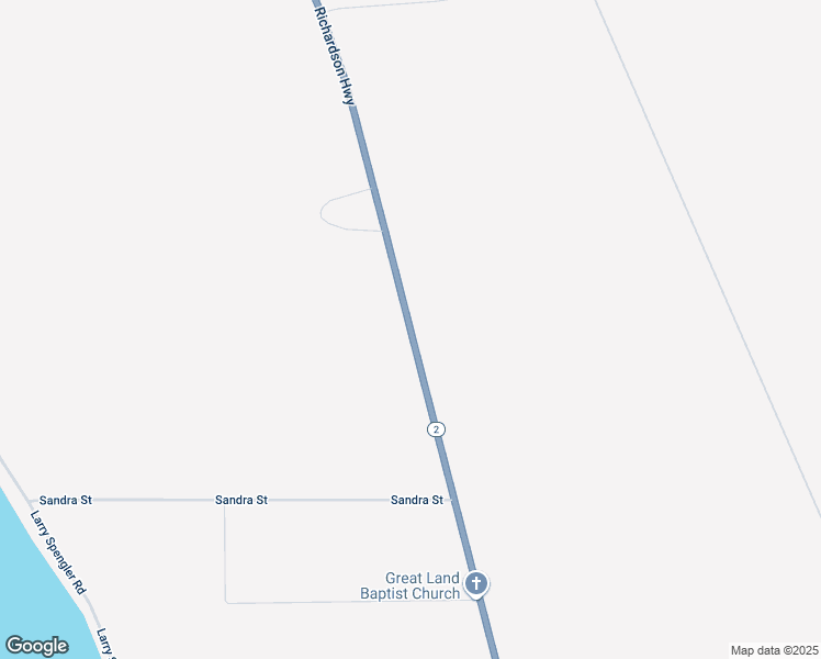 map of restaurants, bars, coffee shops, grocery stores, and more near Richardson Highway in Delta Junction