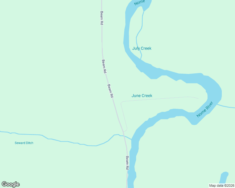 map of restaurants, bars, coffee shops, grocery stores, and more near Beam Road in Nome