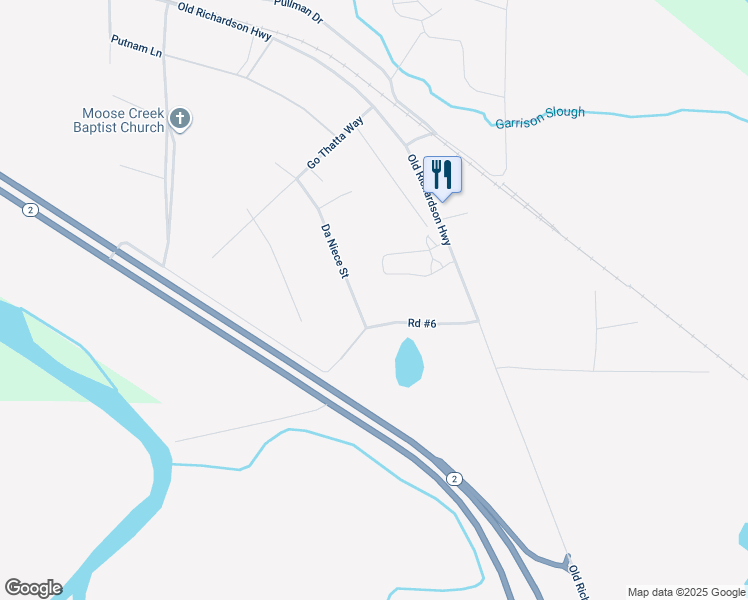 map of restaurants, bars, coffee shops, grocery stores, and more near 4830 Da Niece Street in North Pole