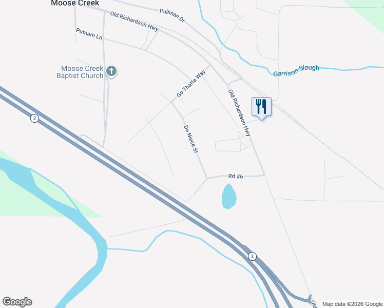 map of restaurants, bars, coffee shops, grocery stores, and more near 4829 Da Niece Street in North Pole