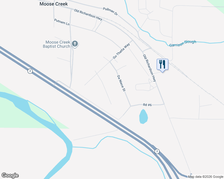 map of restaurants, bars, coffee shops, grocery stores, and more near 4814 Da Nephew Street in North Pole