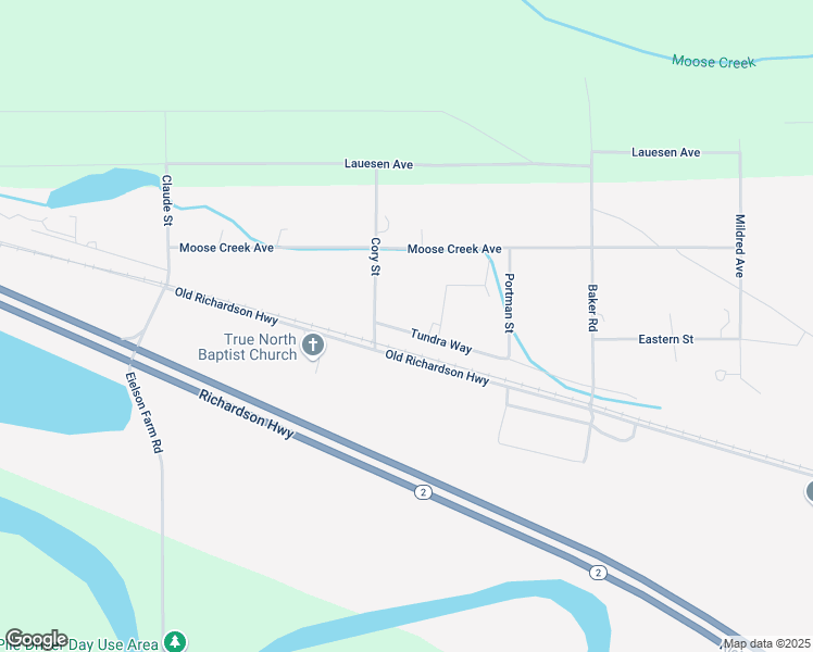 map of restaurants, bars, coffee shops, grocery stores, and more near 3370 Cory Street in North Pole