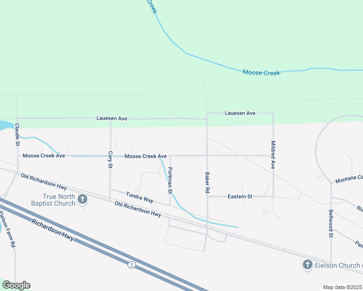map of restaurants, bars, coffee shops, grocery stores, and more near 4559 Lauesen Avenue in North Pole
