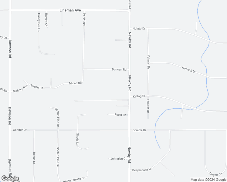map of restaurants, bars, coffee shops, grocery stores, and more near 3446 Kaltag Drive in North Pole