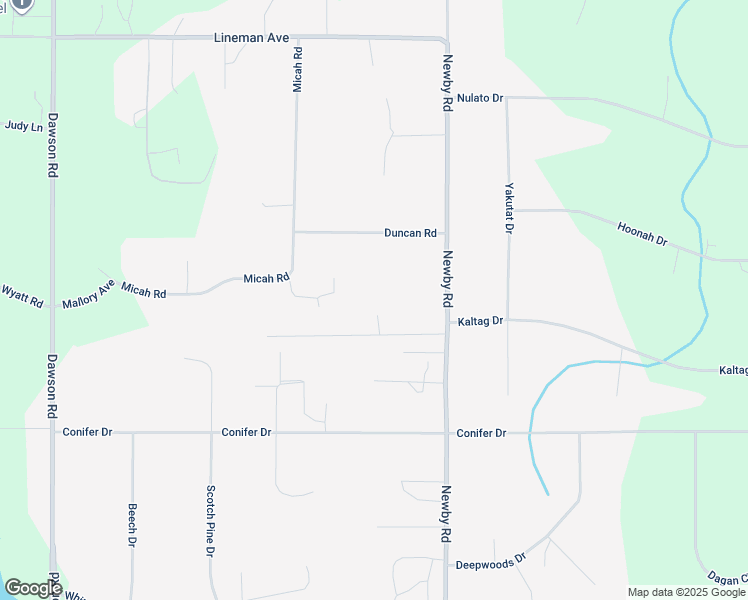 map of restaurants, bars, coffee shops, grocery stores, and more near 3446 Kaltag Drive in North Pole