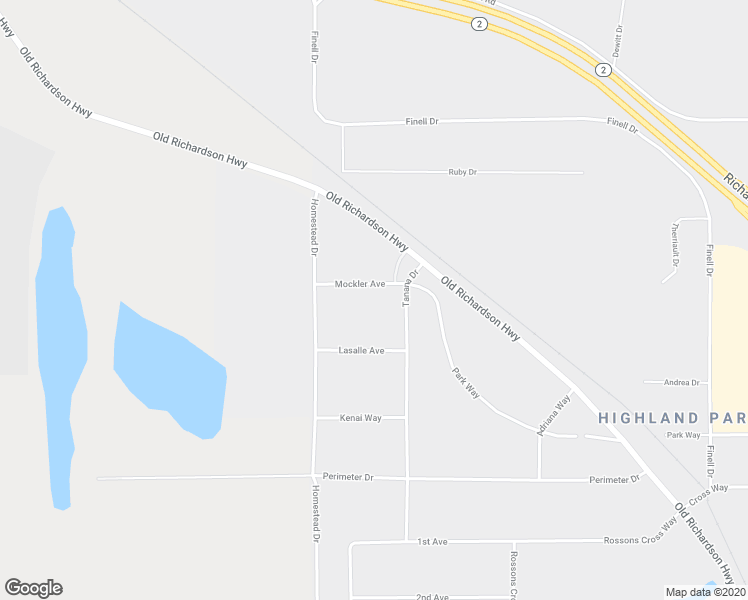 map of restaurants, bars, coffee shops, grocery stores, and more near 2692 Mockler Avenue in North Pole